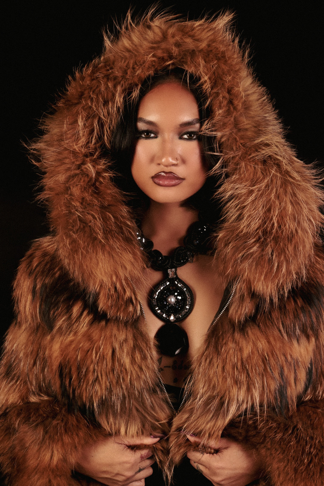 ONYX ROGUE NECKLACE