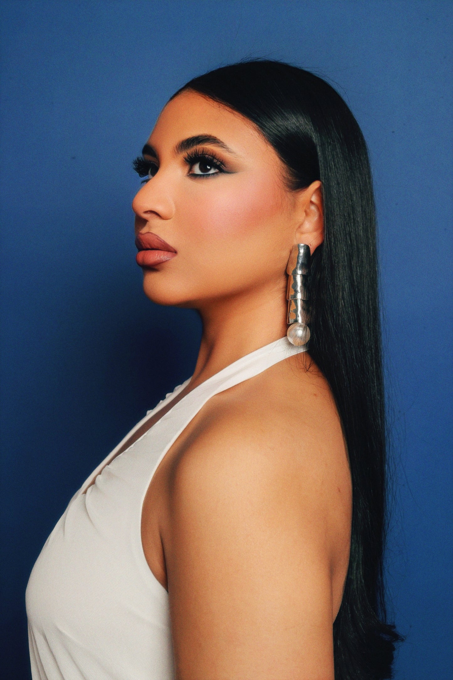 GALAXIA PEARL DROP EARRINGS