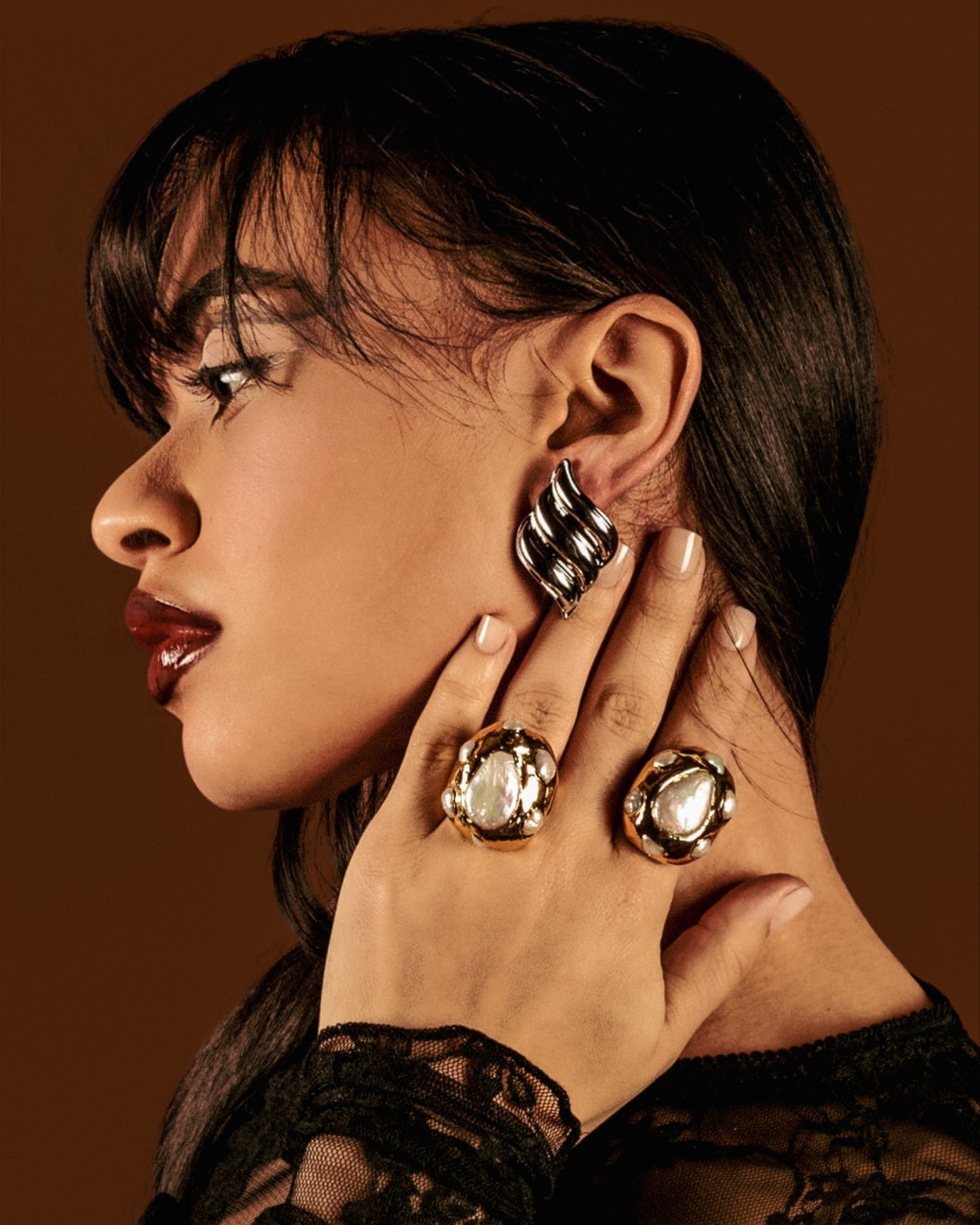 VINTAGE BLAZE EARRINGS