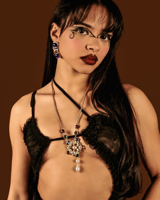 TITAN SAPPHIRE EARRINGS