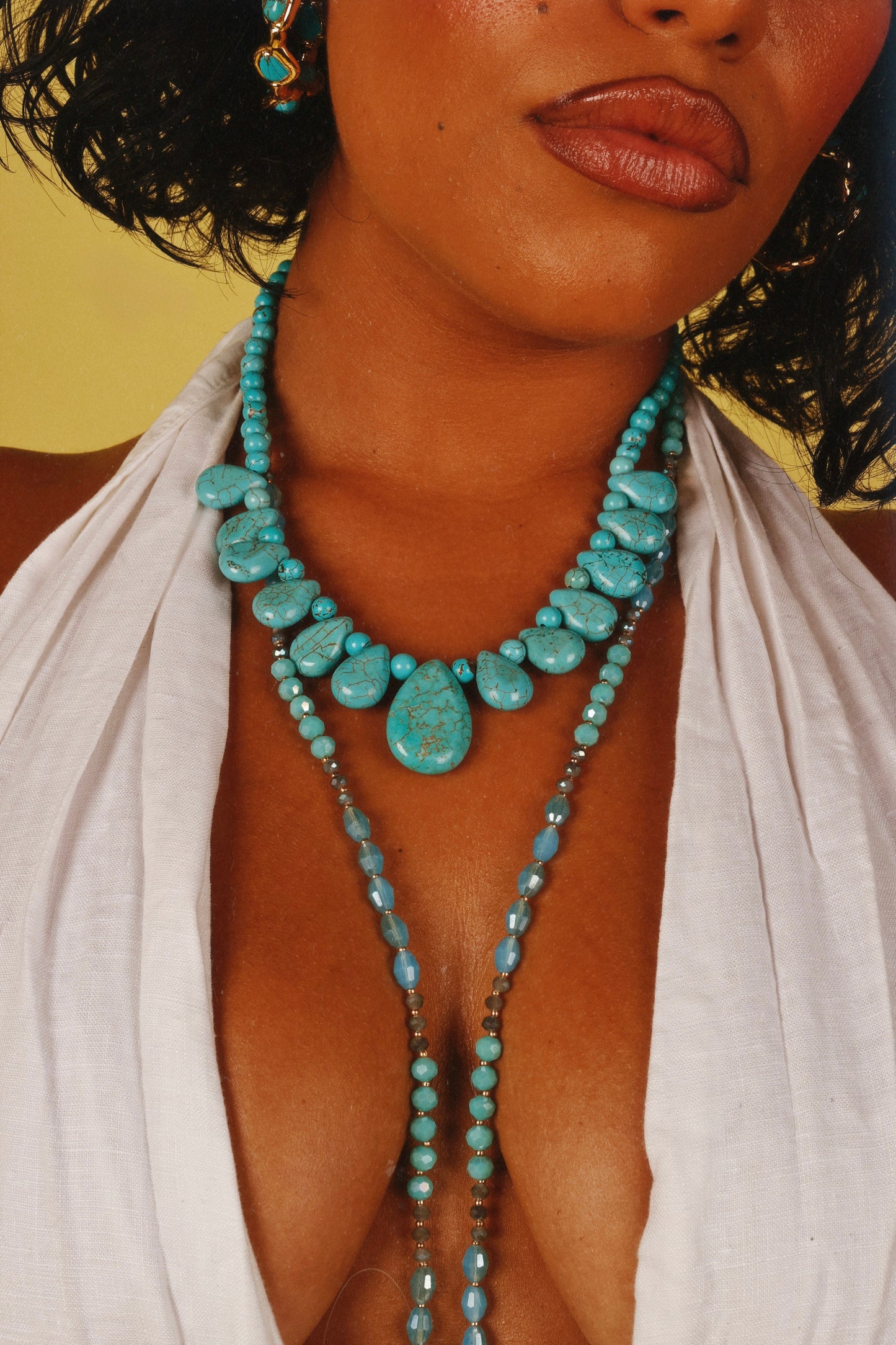 GOTAS DE TURQUESA NECKLACE