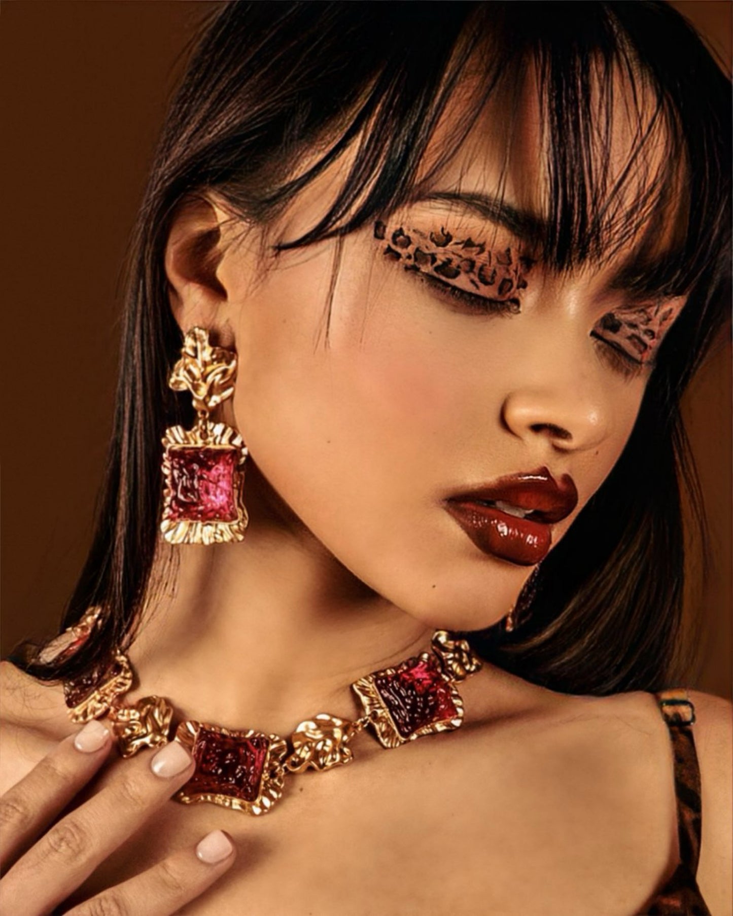 EL PARAISO DE RUBY EARRINGS