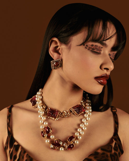 RUBY DANICA EARRINGS
