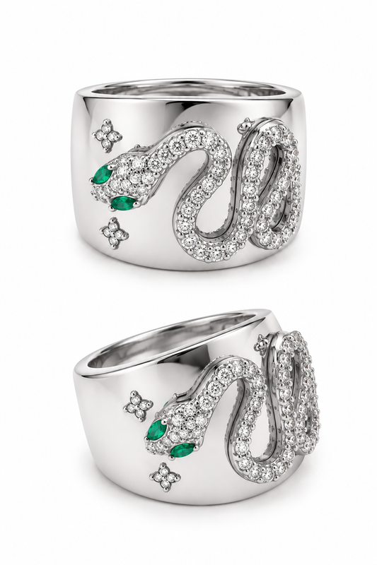 MODERN SERPENT RING