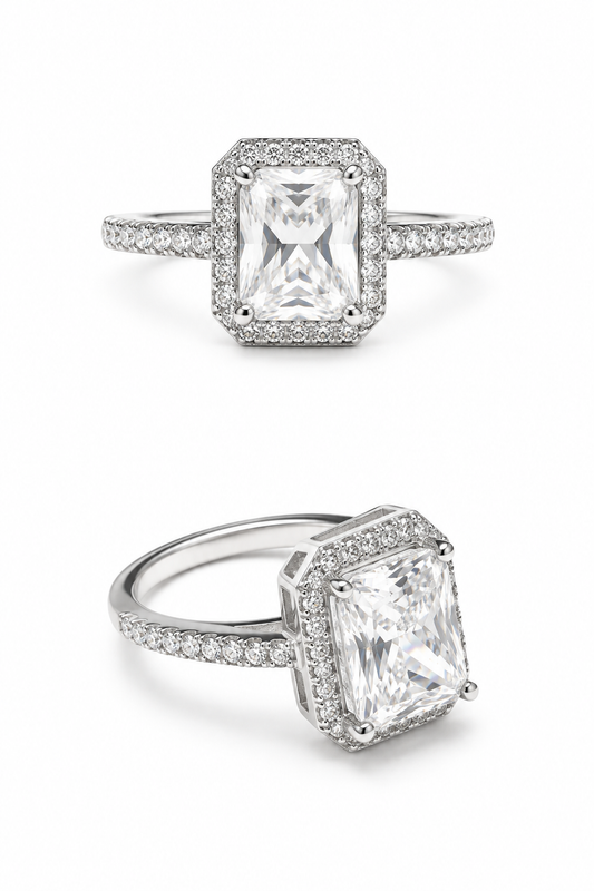 ICY PRINCESS CUT RING