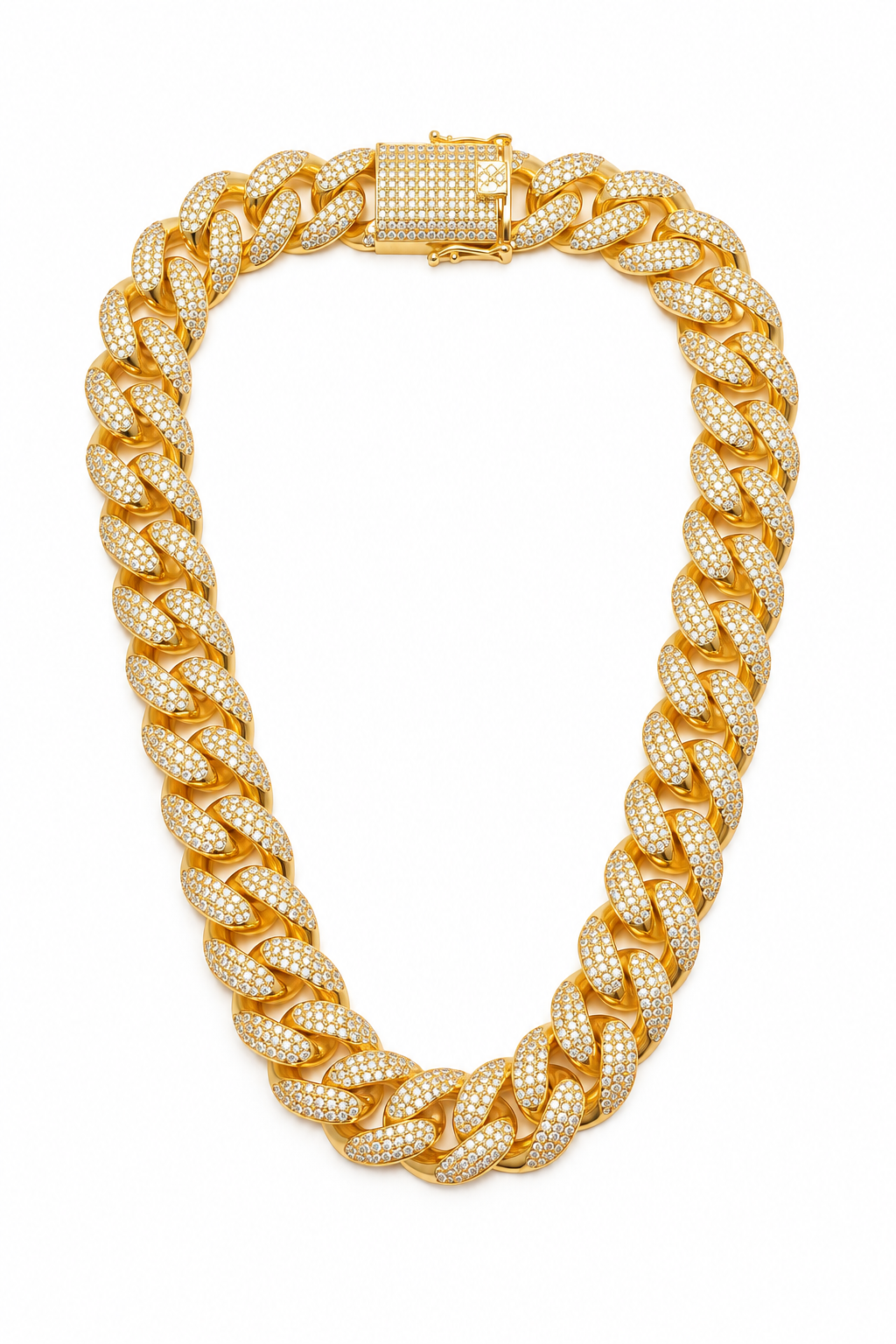 ICY CUBAN LINK NECKLACE