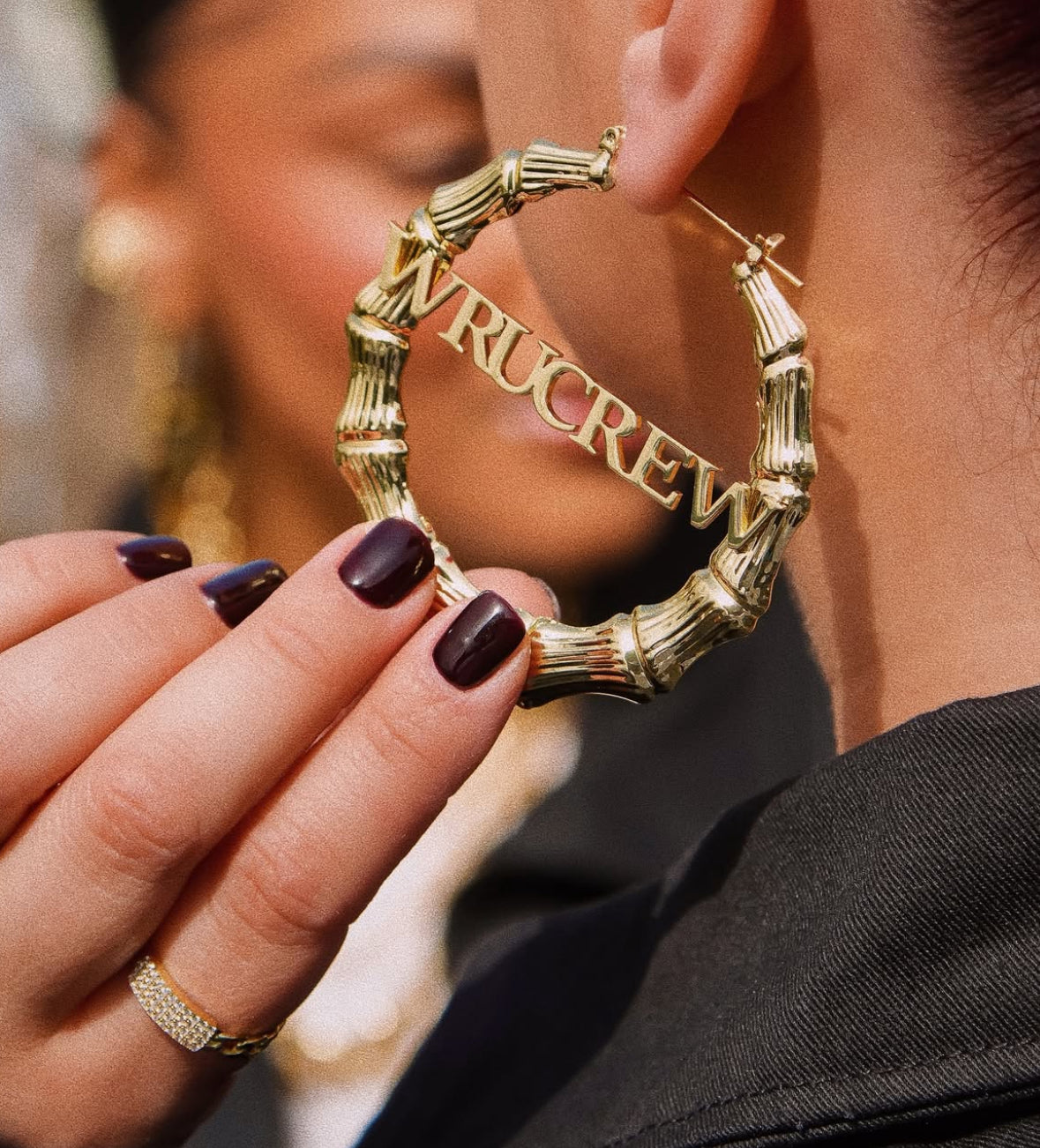 THE WRUCREW BAMBOO HOOPS