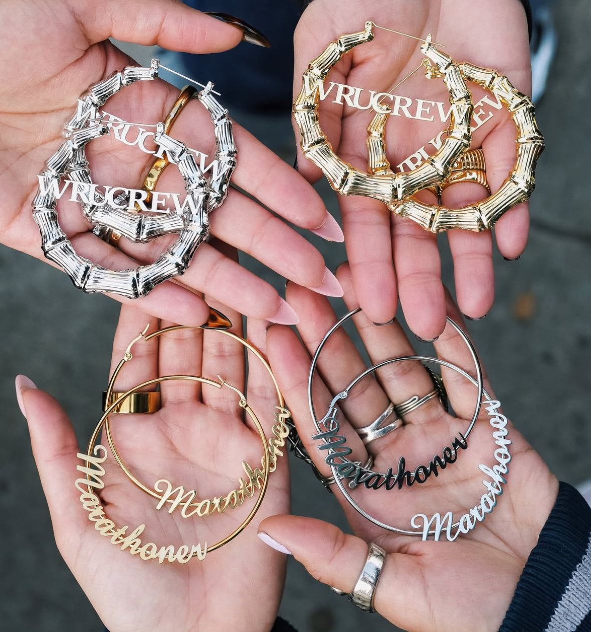 THE WRUCREW BAMBOO HOOPS