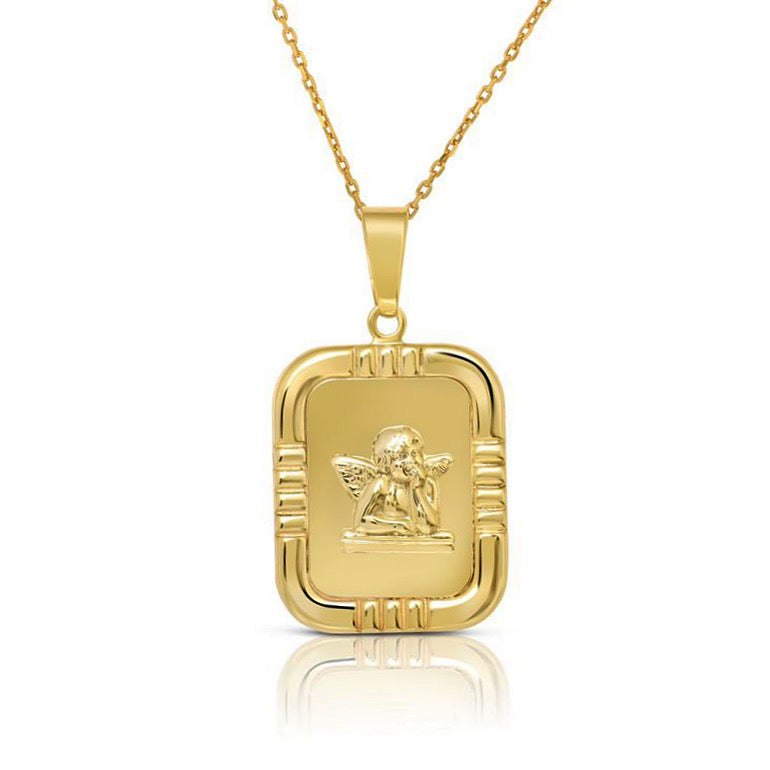 ANGEL MEDALLION NECKLACE