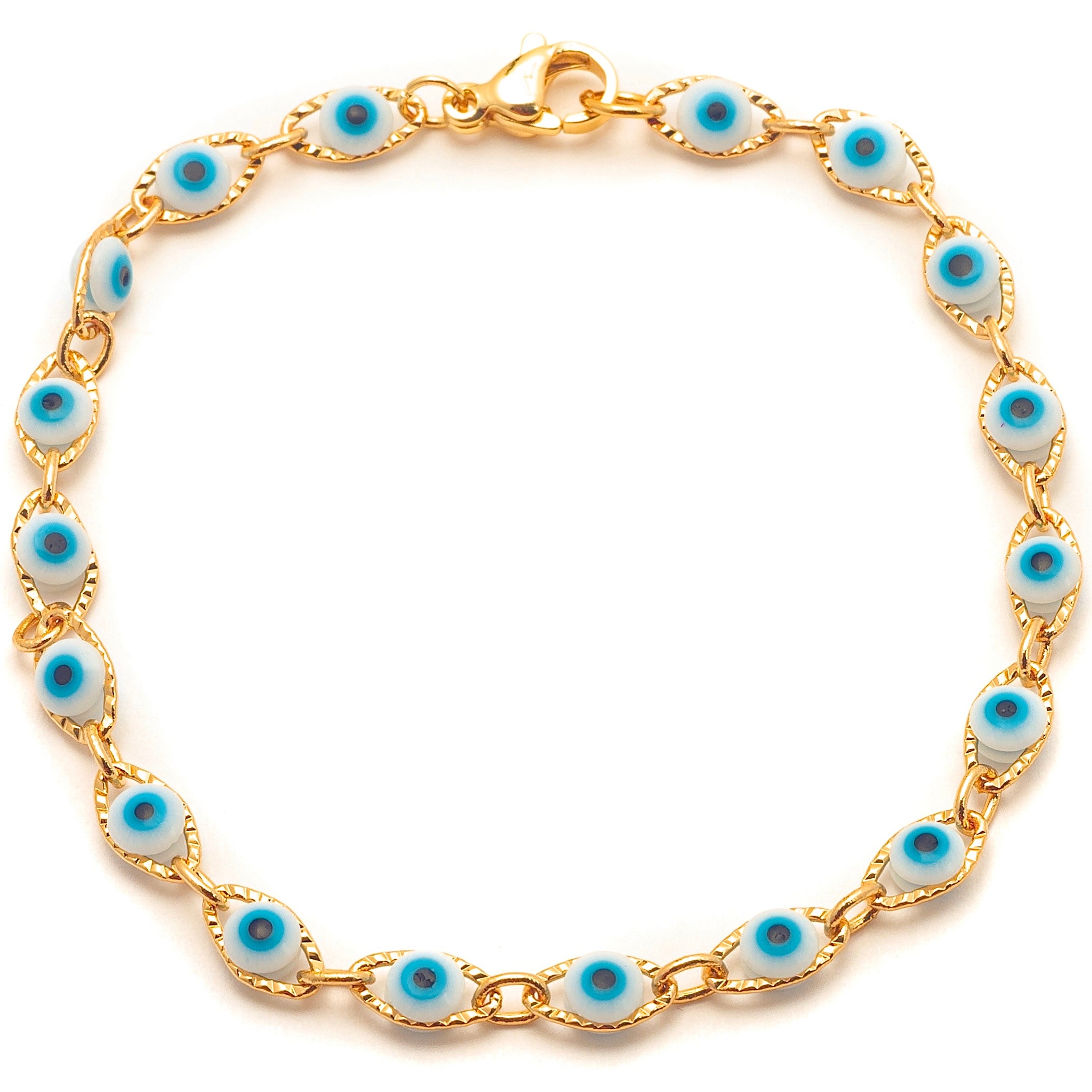 LIGHT BLUE EVIL EYE BRACELET ByLolita