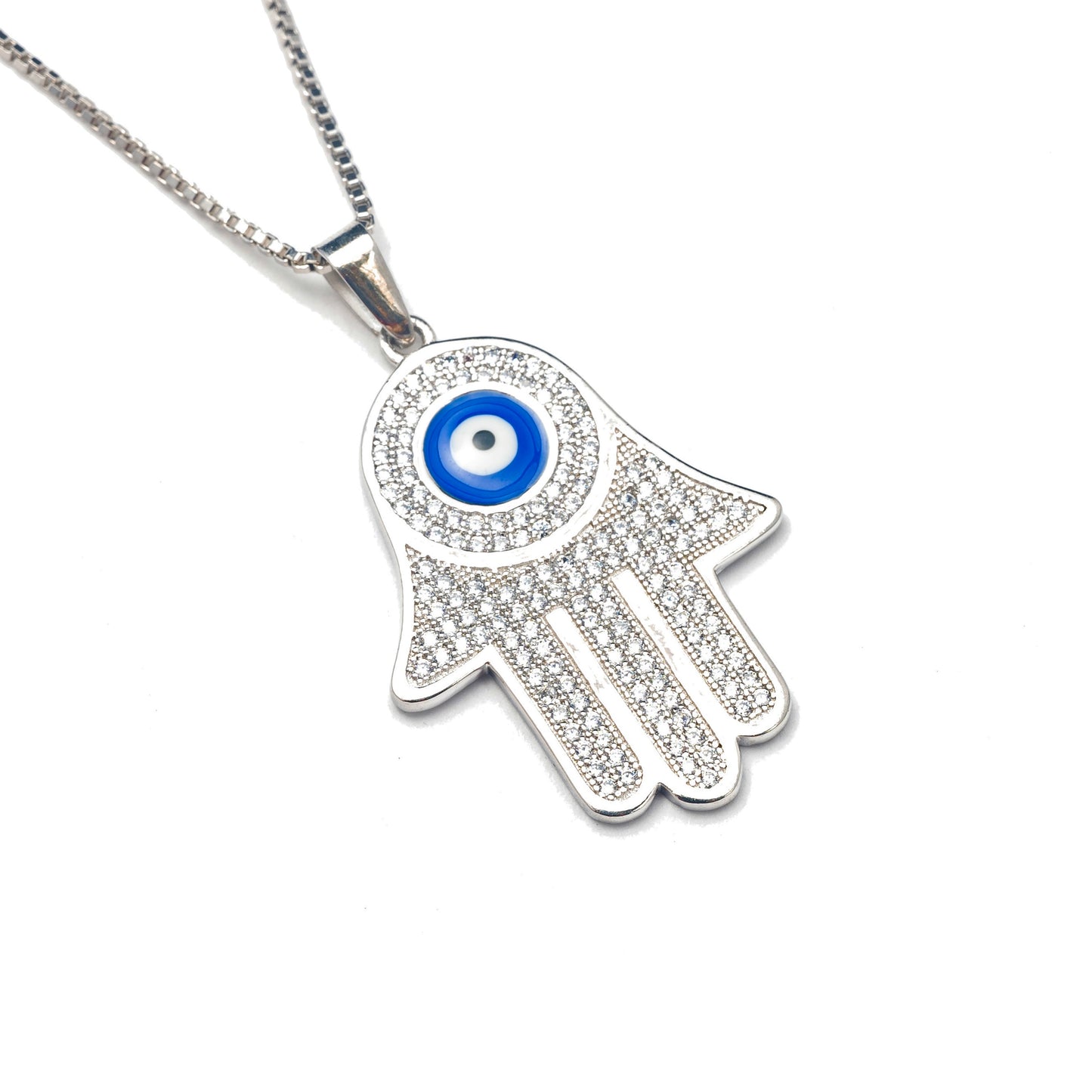 EVIL EYE HAMSA NECKLACE