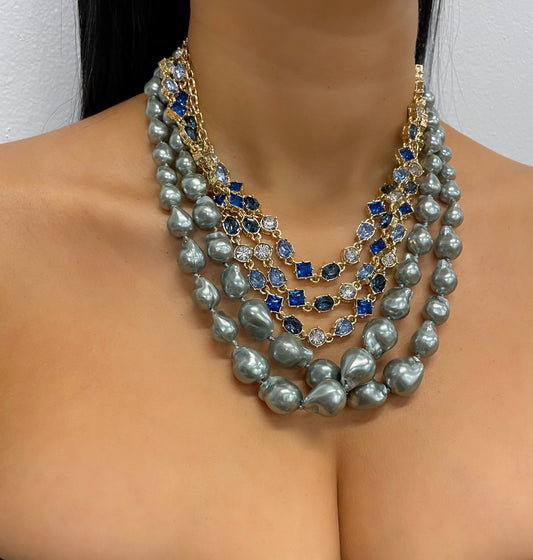 LOLITA PEARL SMOKEY NECKLACE