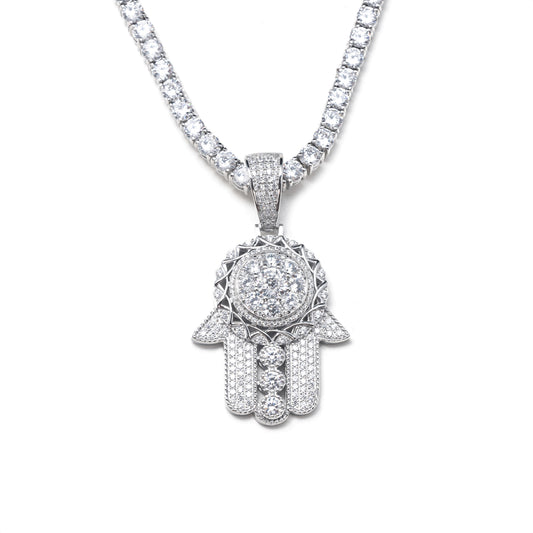 PROTECT ME HAMSA NECKLACE