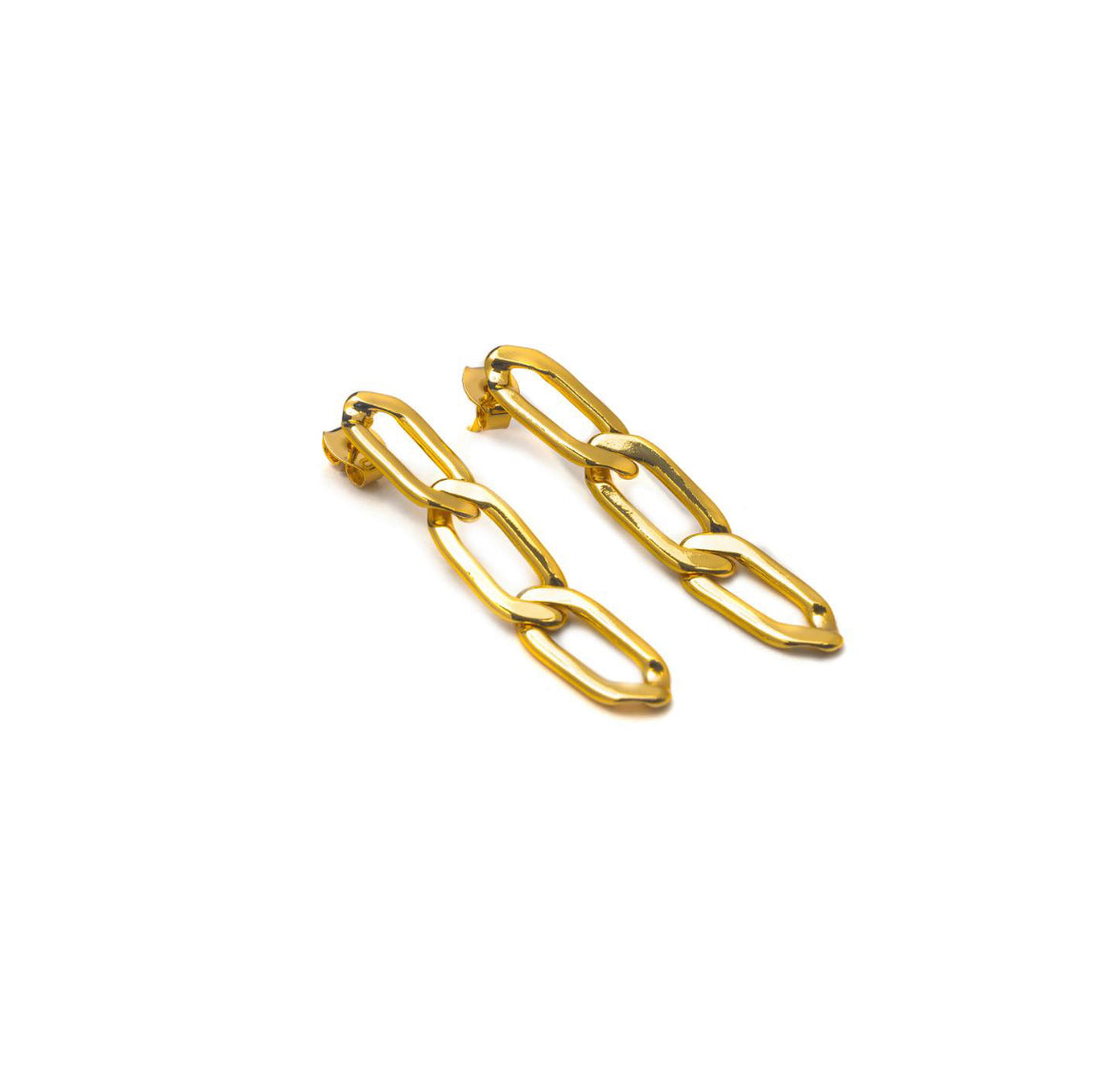 NEW CHAIN LINK EARRINGS