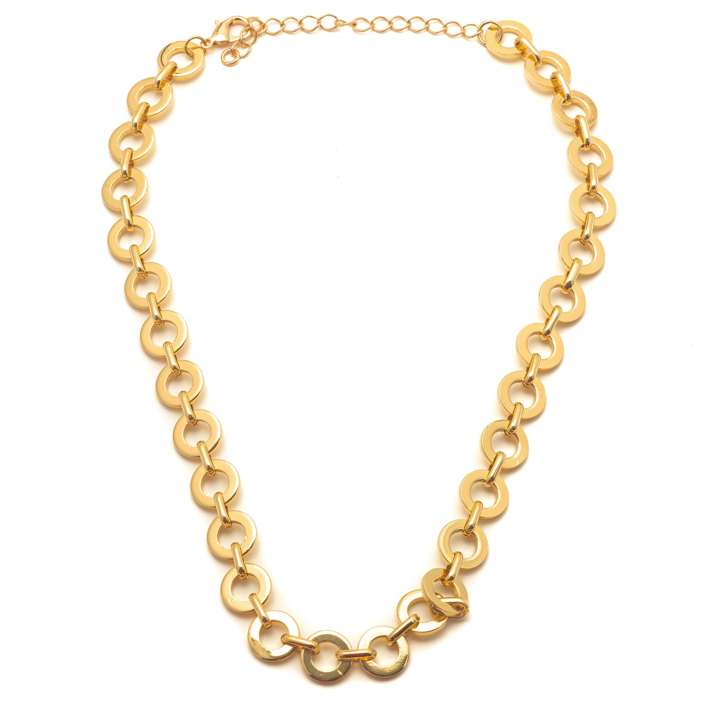 GOLD DISCO NECKLACE