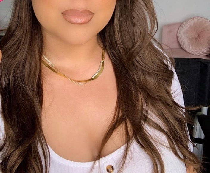 CLASSIC HERRINGBONE NECKLACE