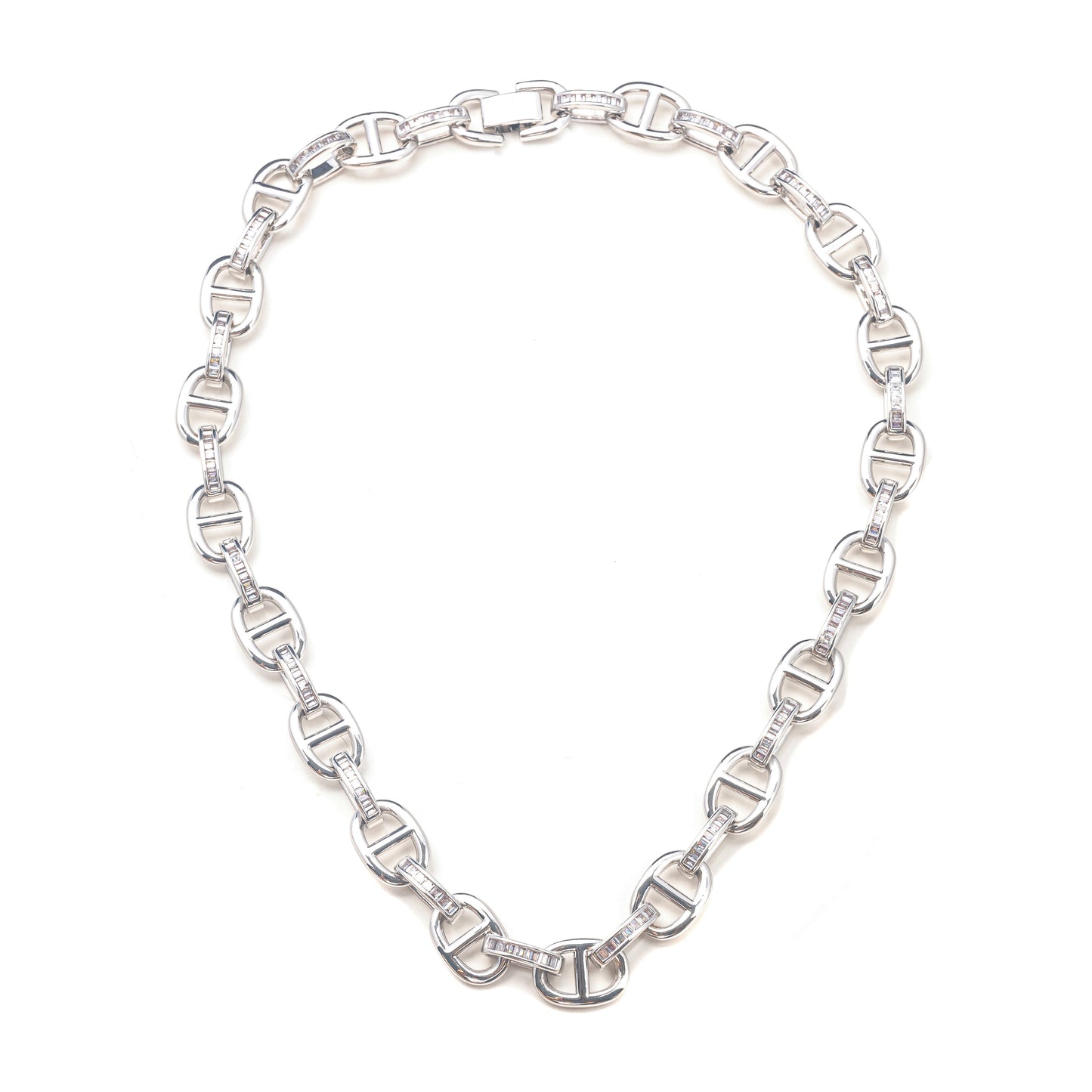 BAGUETTE MARINER NECKLACE