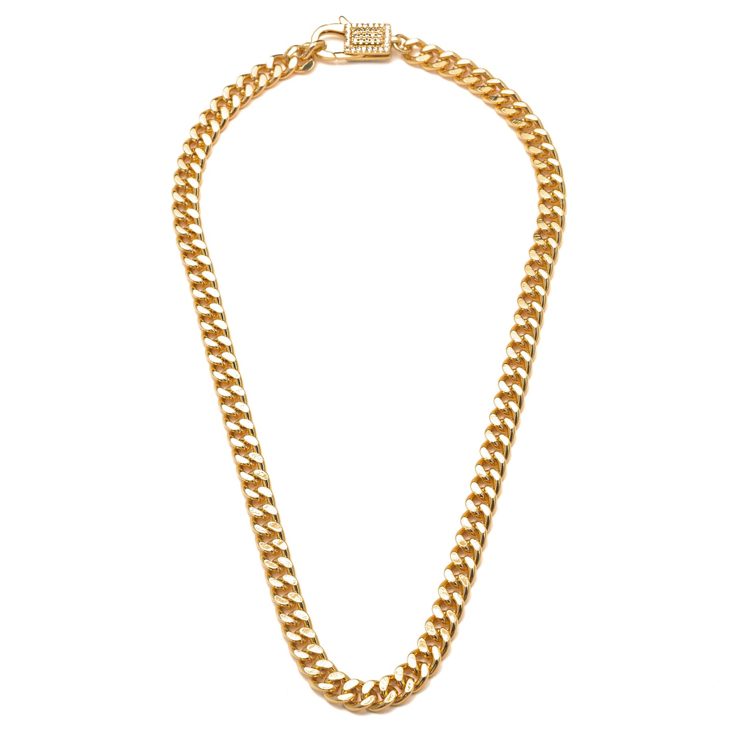 LOLA CUBAN LINK NECKLACE