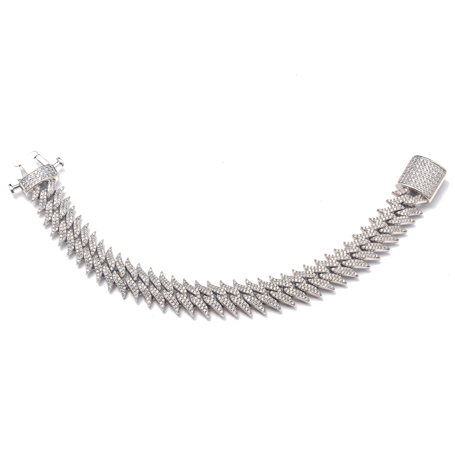 FLAME CUBAN LINK BRACELET