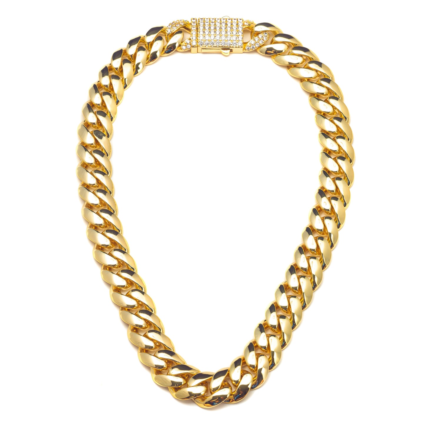 LUX CUBAN LINK NECKLACE