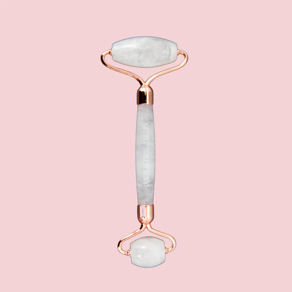 CLEAR QUARTZ FACIAL ROLLER
