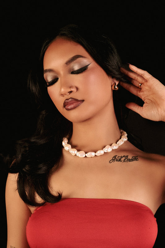 ROCKET PEARL NECKLACE