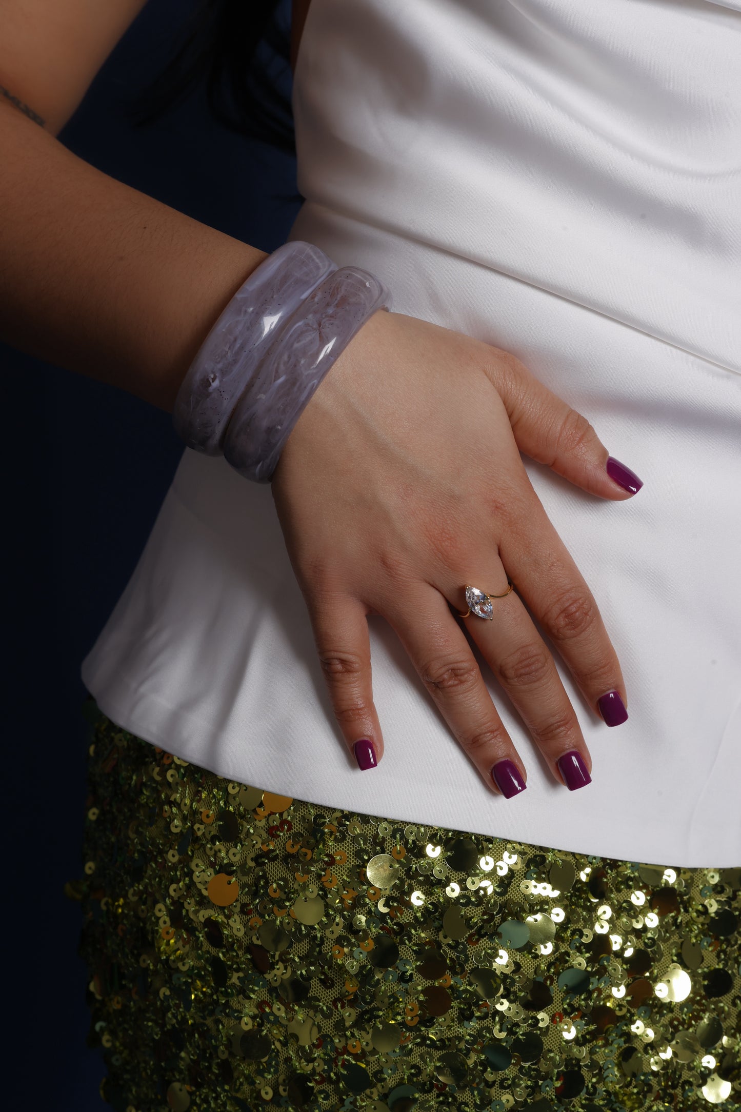 CIELITO MARQUISE RING
