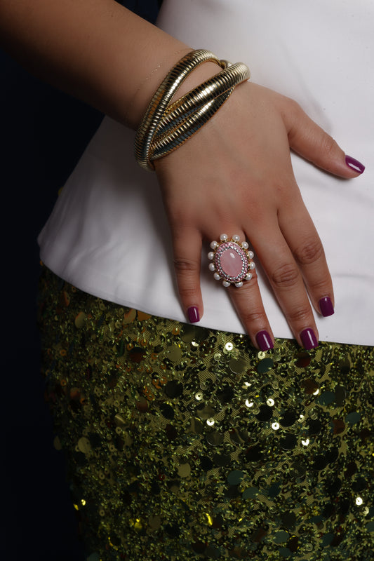 CIELITO PEARL BLUSH RING