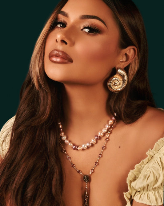 VINTAGE CONCHA EARRINGS