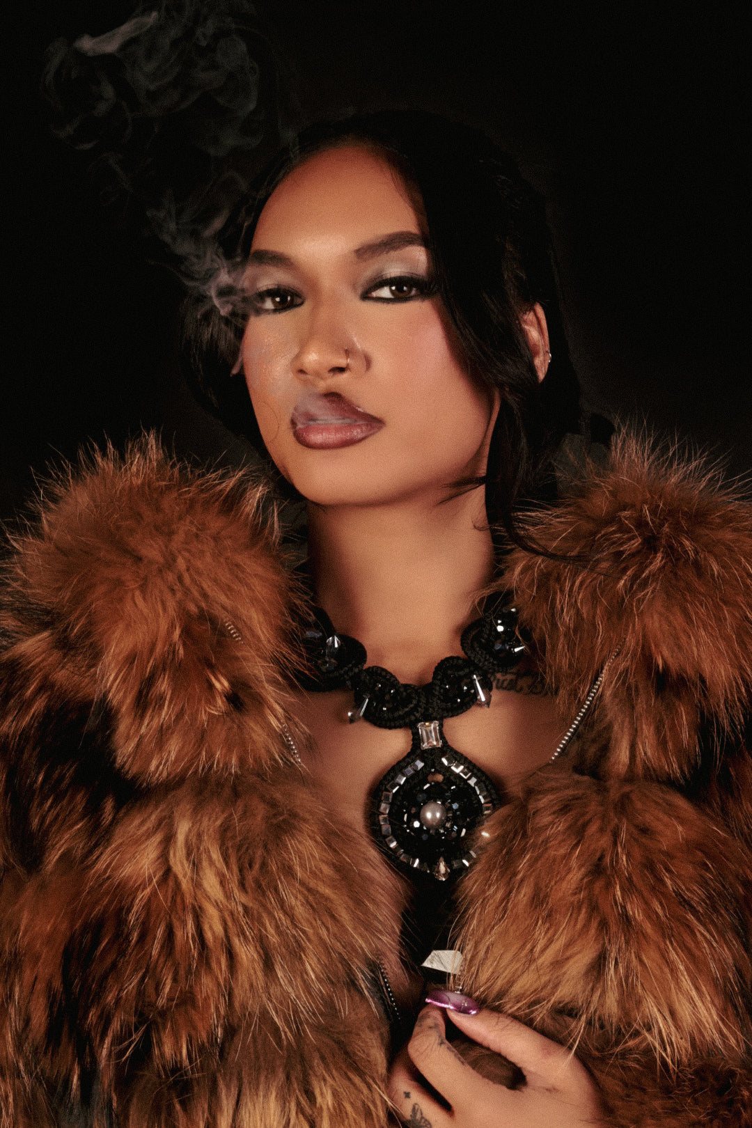 ONYX ROGUE NECKLACE