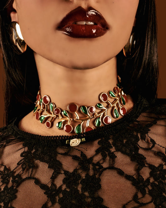 VINTAGE CHERRY NECKLACE