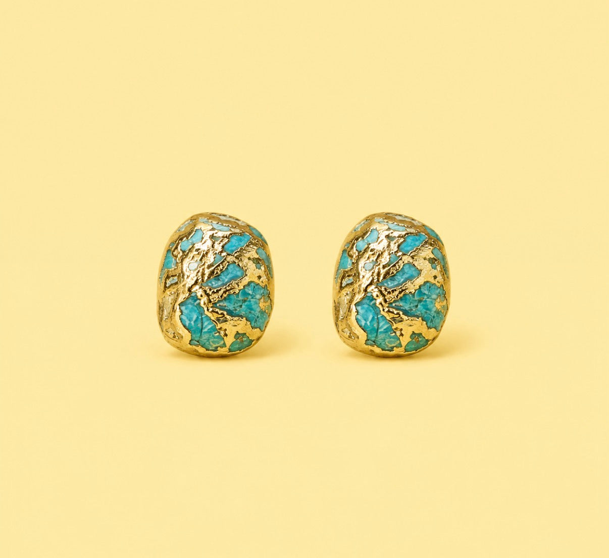ORO DE TURQUESA STUDS