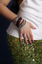 CIELITO MAROON BANGLES