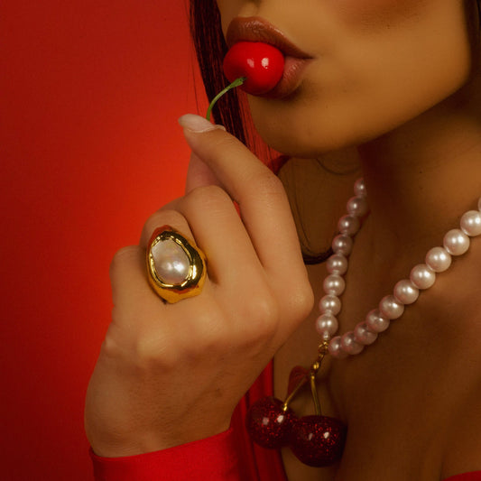 VALENTINA PEARL RING