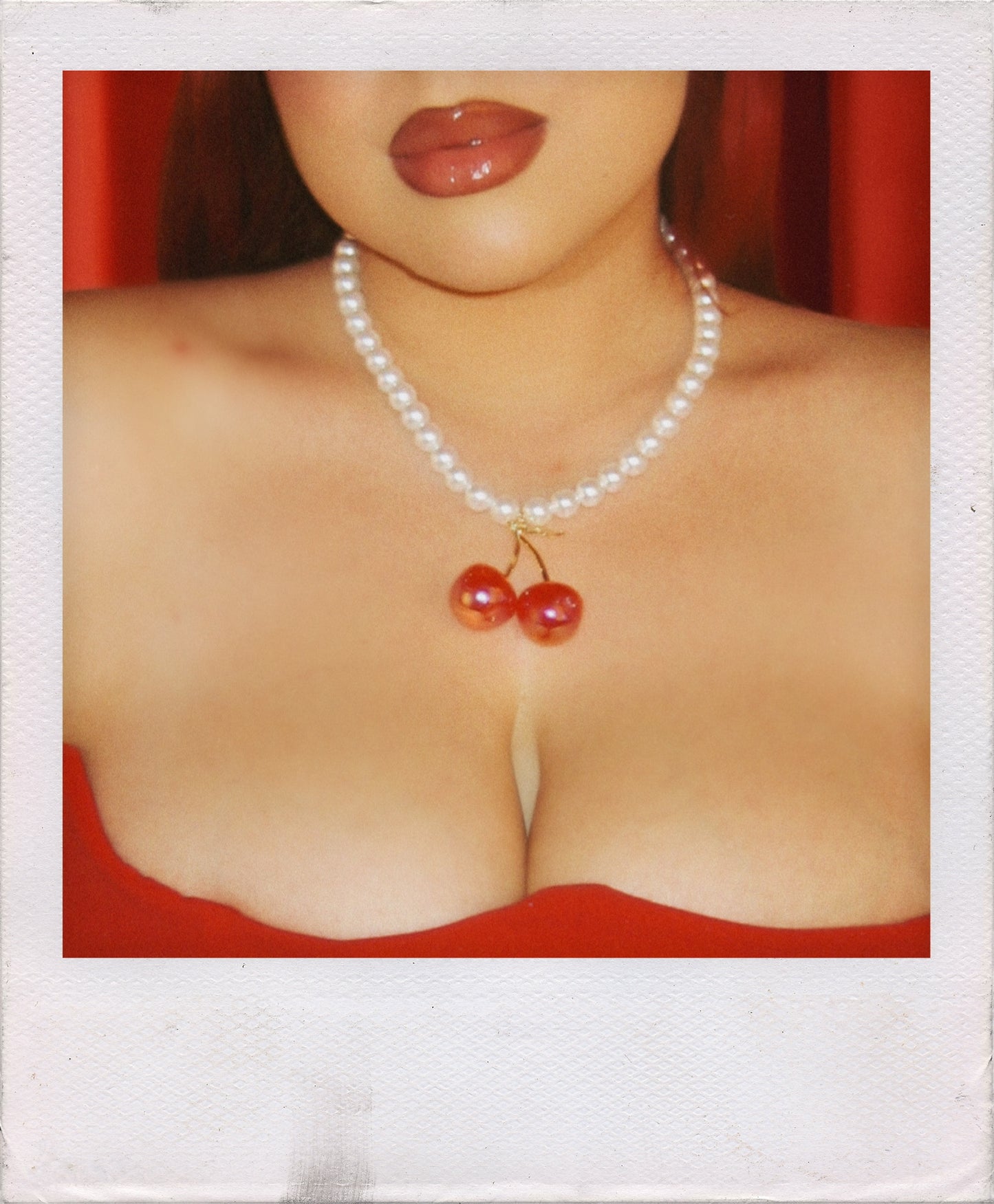 LOLITA IRIDESCENT CHERRY NECKLACE