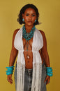 LARIMAR FRUTA FRESCA NECKLACE