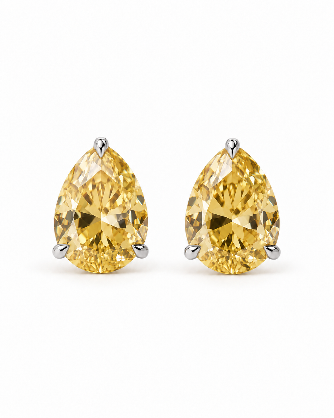 CITRINE ESTRELLITAS EN EL CIELO STUDS
