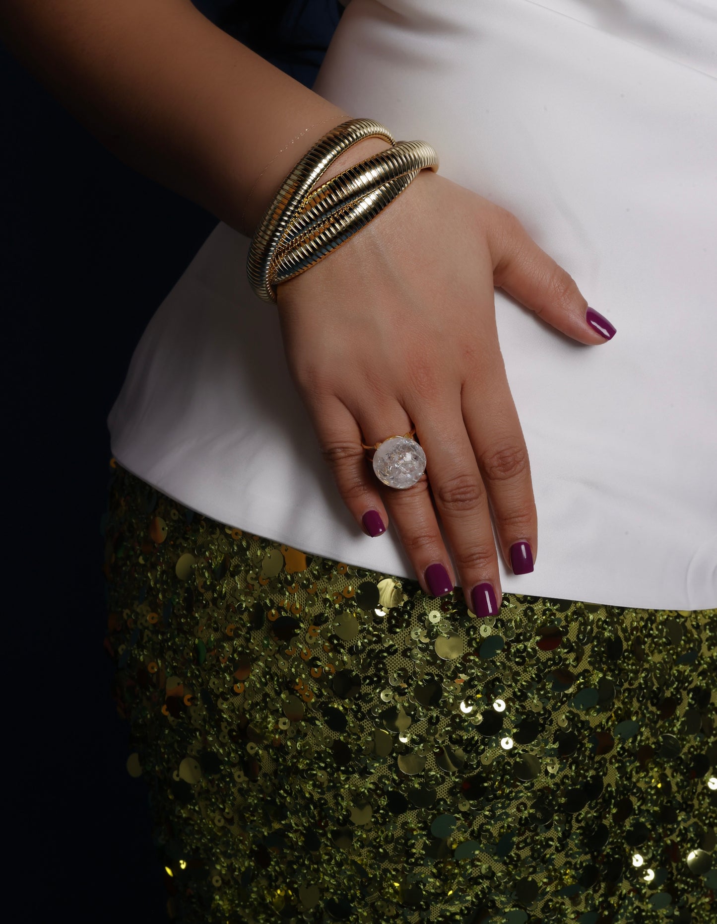 CIELITO CLOUDY RING