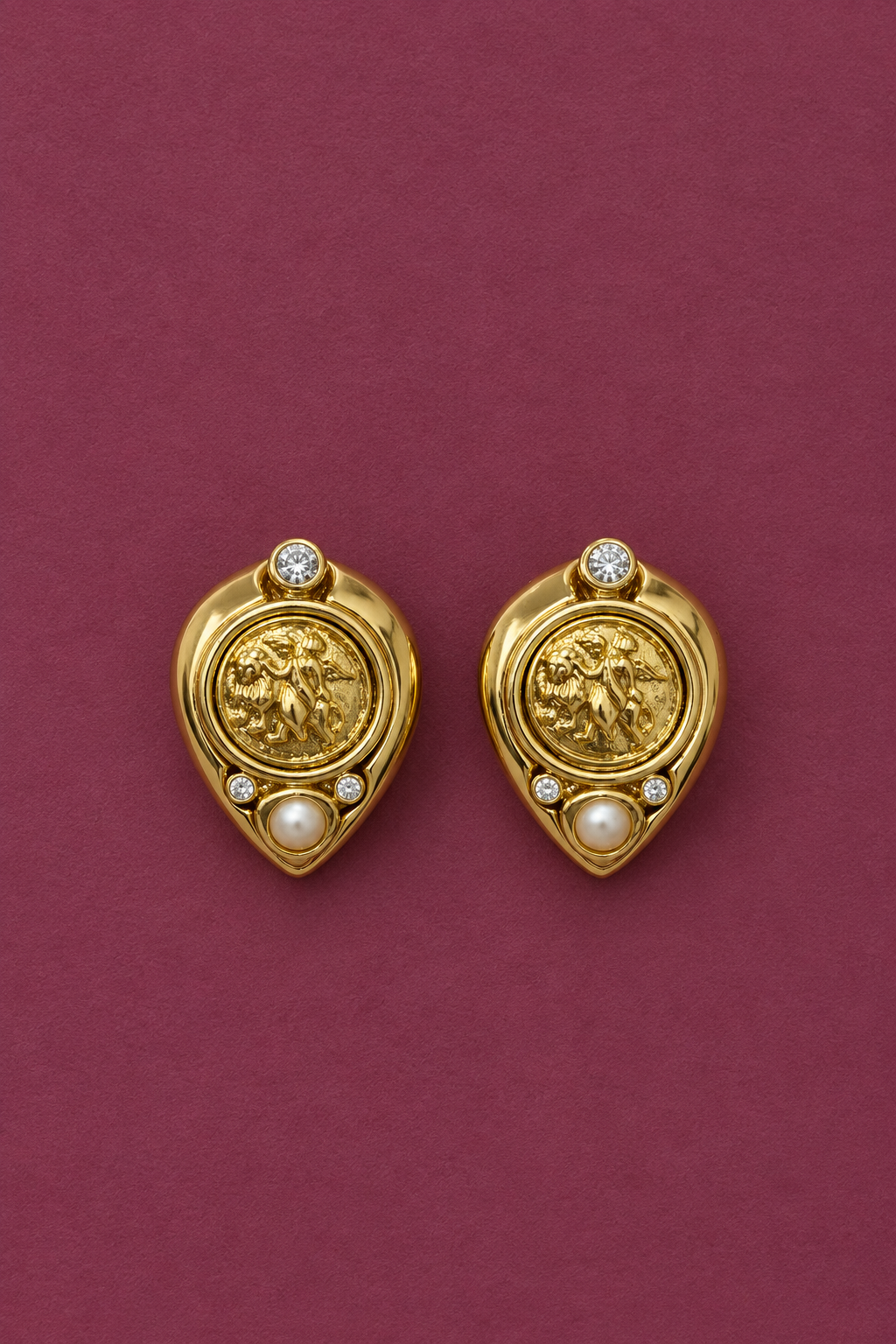 VINTAGE ROMA EARRINGS