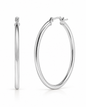 CLASSIC SILVER HOOPS