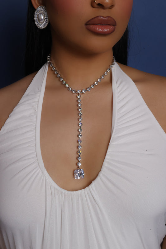 ICY CIELITO LARIAT NECKLACE