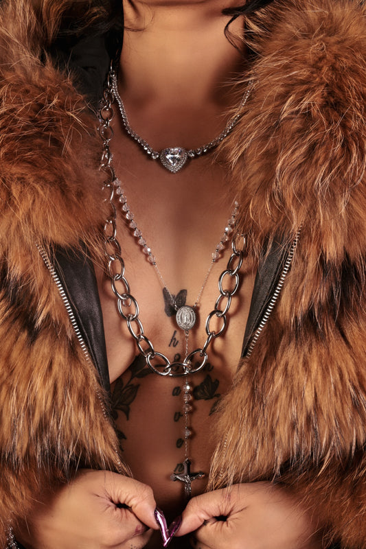 ICY HEART NECKLACE