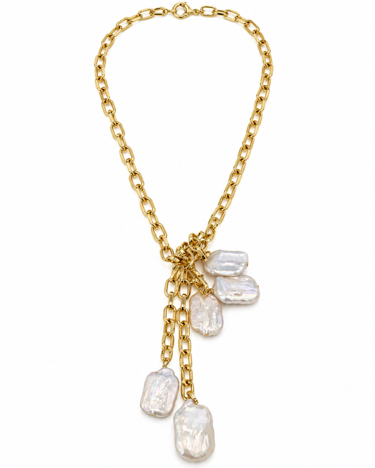 DRIPPING PEARLS III NECKLACE
