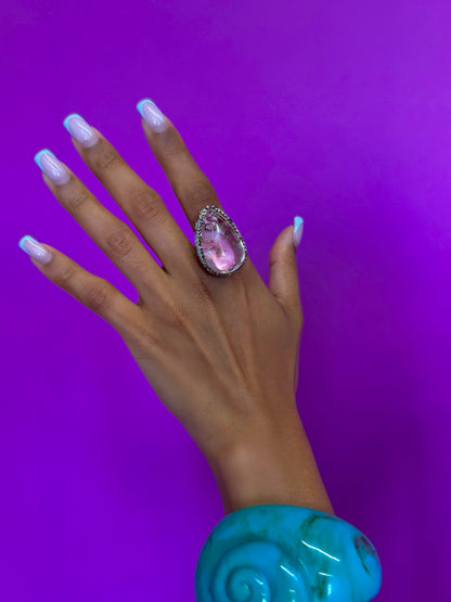 TEARDROP BLUSH RING