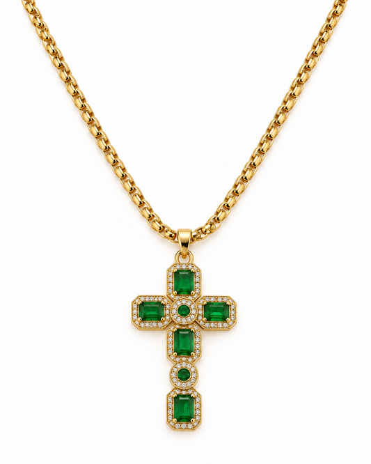 GALA CROSS II NECKLACE
