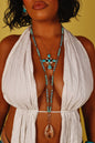 TURQUESA CRUZ NECKLACE