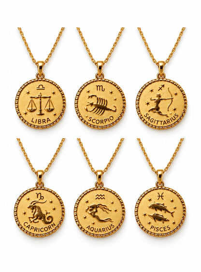 GOLDEN ZODIAC NECKLACE