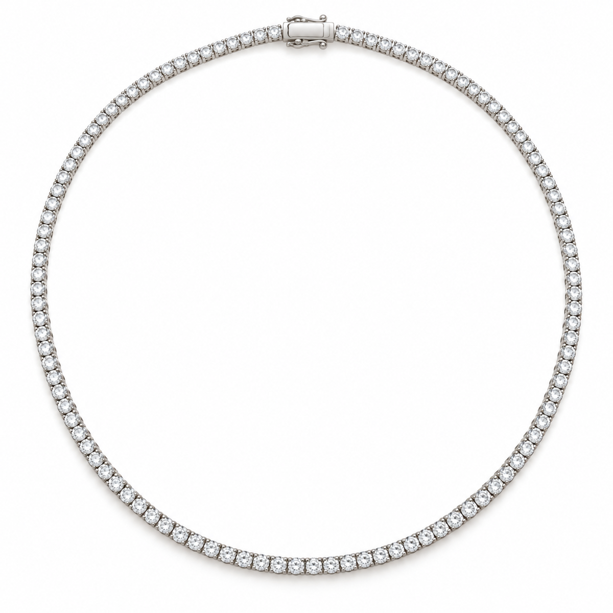 GALORE CRYSTAL TENNIS NECKLACE