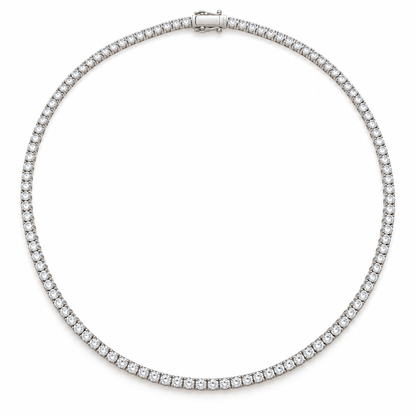 GALORE CRYSTAL TENNIS NECKLACE