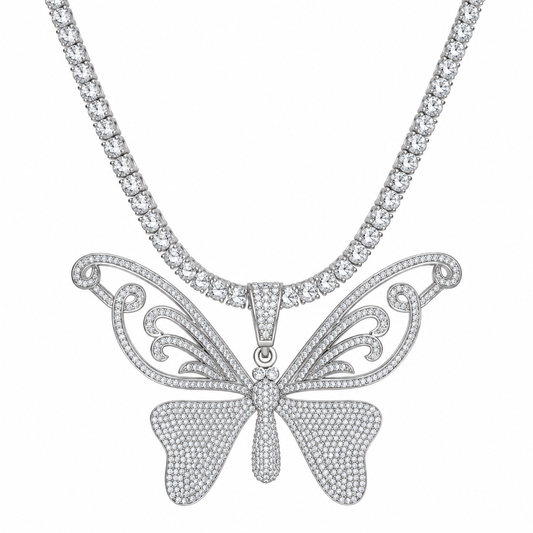 STASSI BUTTERFLY NECKLACE